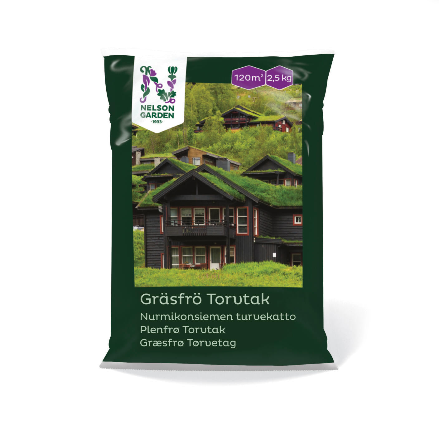 Gräsfrö Torvtak 2,5 kg