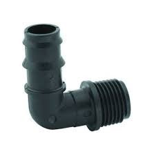 PP Böj 20mm 3/4" Gänga Presskoppling