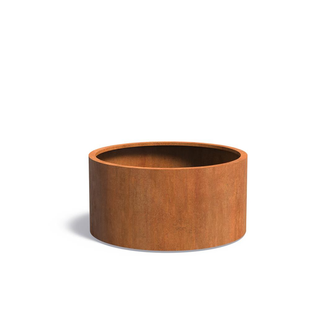 Planteringskärl Cort. Steel 2 mm round CT4.2 - AD1200X600DIAM
