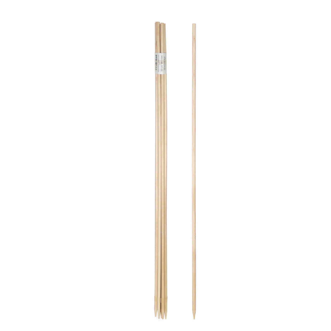 Blompinne trä natur 50cm 10st