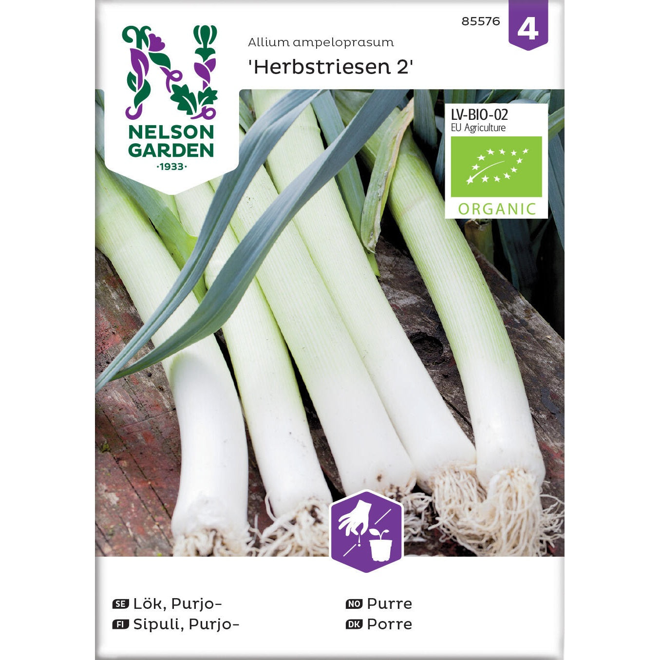 Lök Purjo- Herbstriesen 2 Organic