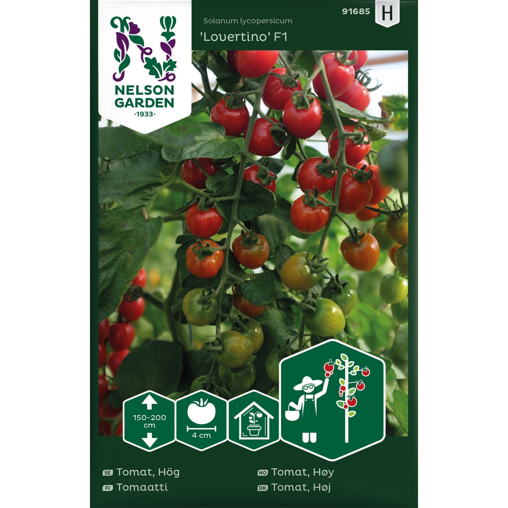 Tomat Hög Lovertino F1