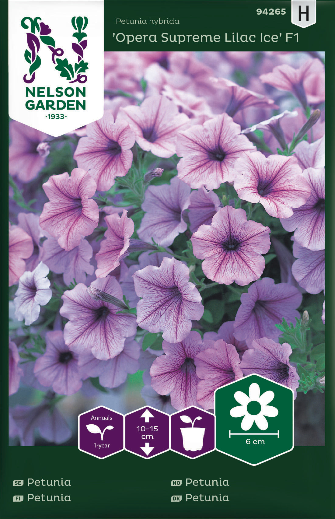 Petunia Opera Supreme Lilac Ice F1