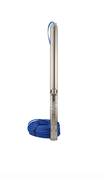 Debe Pumppaket DB3 2/22 2-W 60m 3x2,5mm blåkabel
