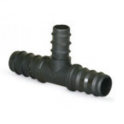 PP T-korsning 25x20x25 tryckkopplingar för rör