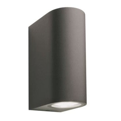 SIBUS antracit vägglampa LED för inomhus och utomhus