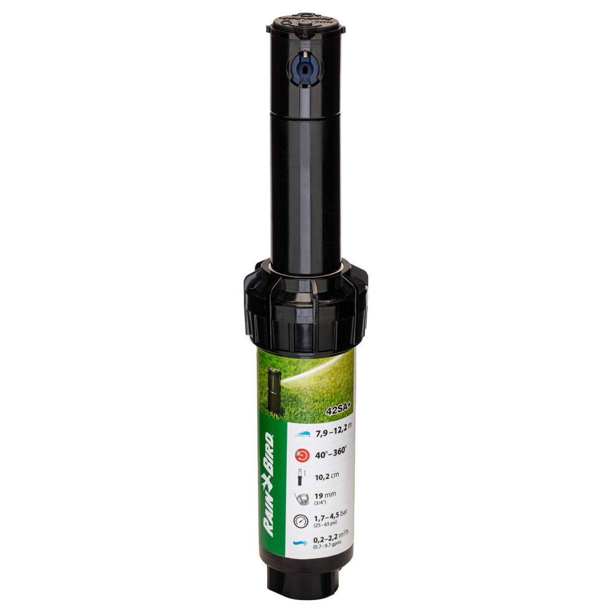 Rain Bird 42SA+ – Pop-up rotor med 11,6 m räckvidd