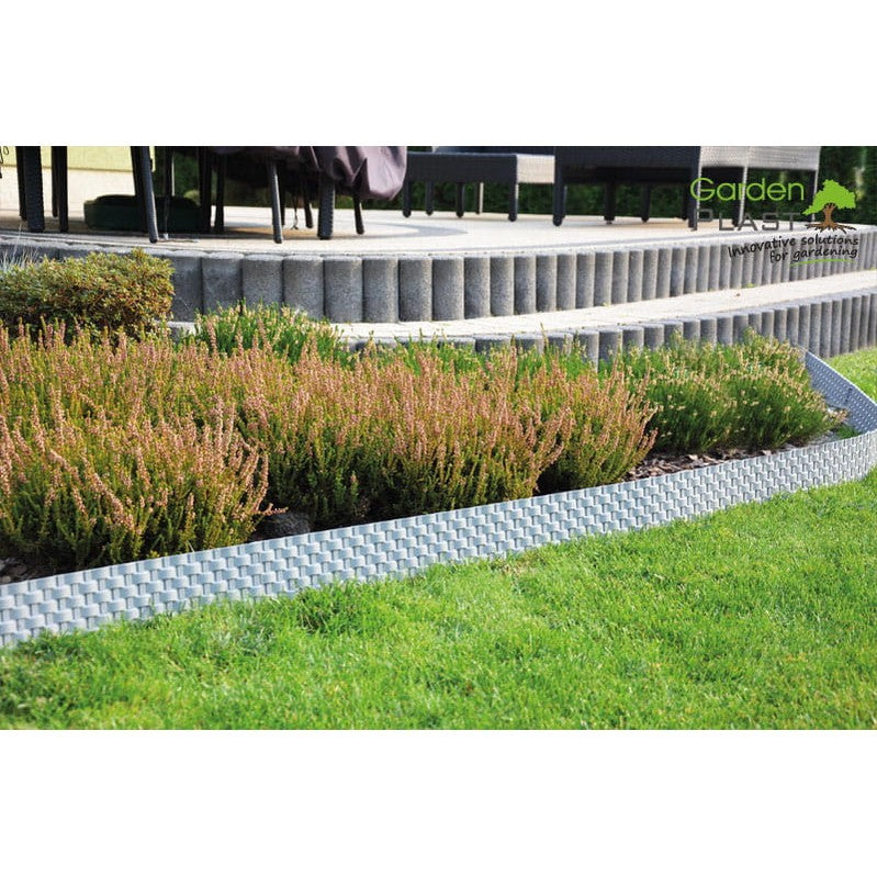 Rattan Mörkbrun 95x800 Stödmur i Flexibel Plast