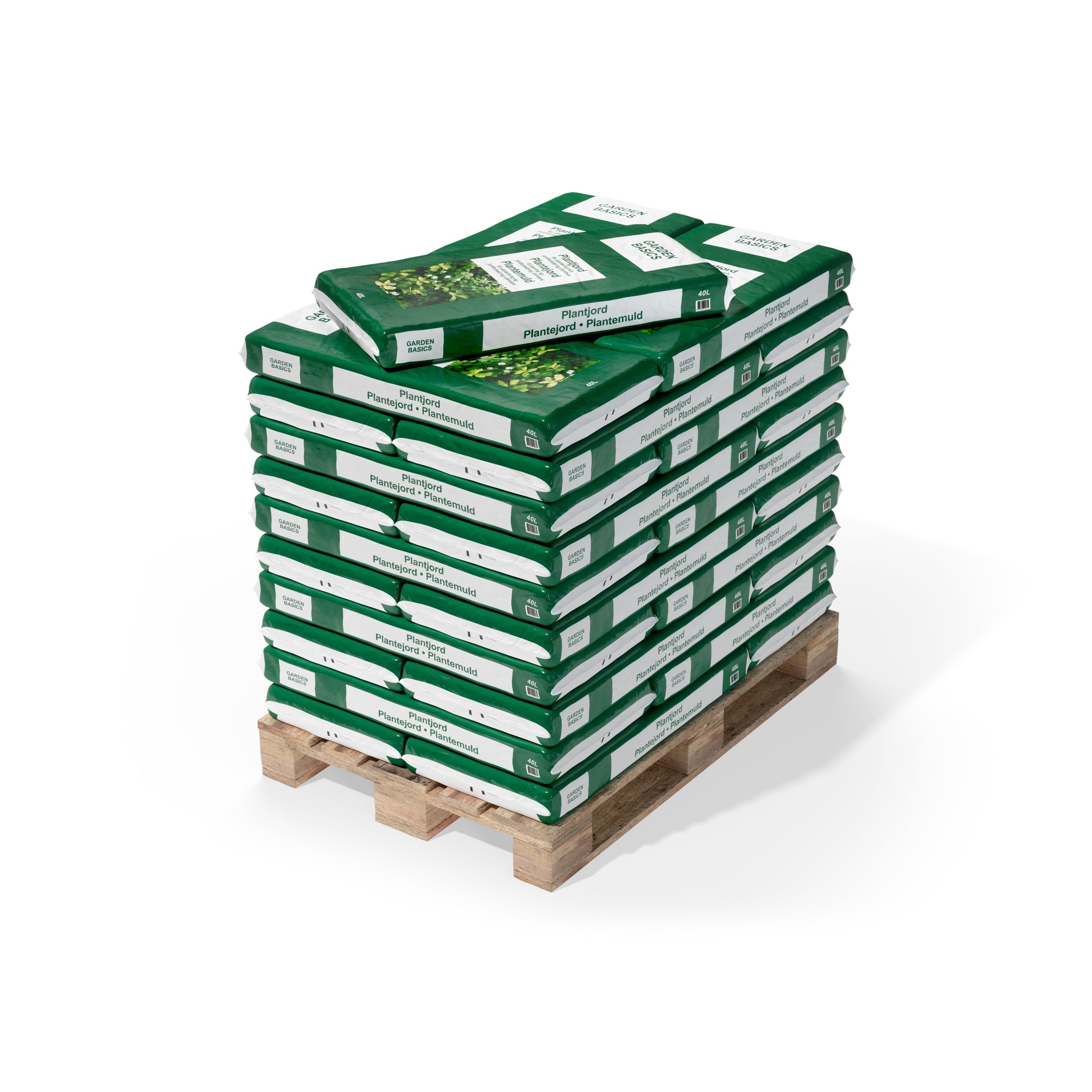 Hasselfors garden basic plantjord 40 liter, Helpall