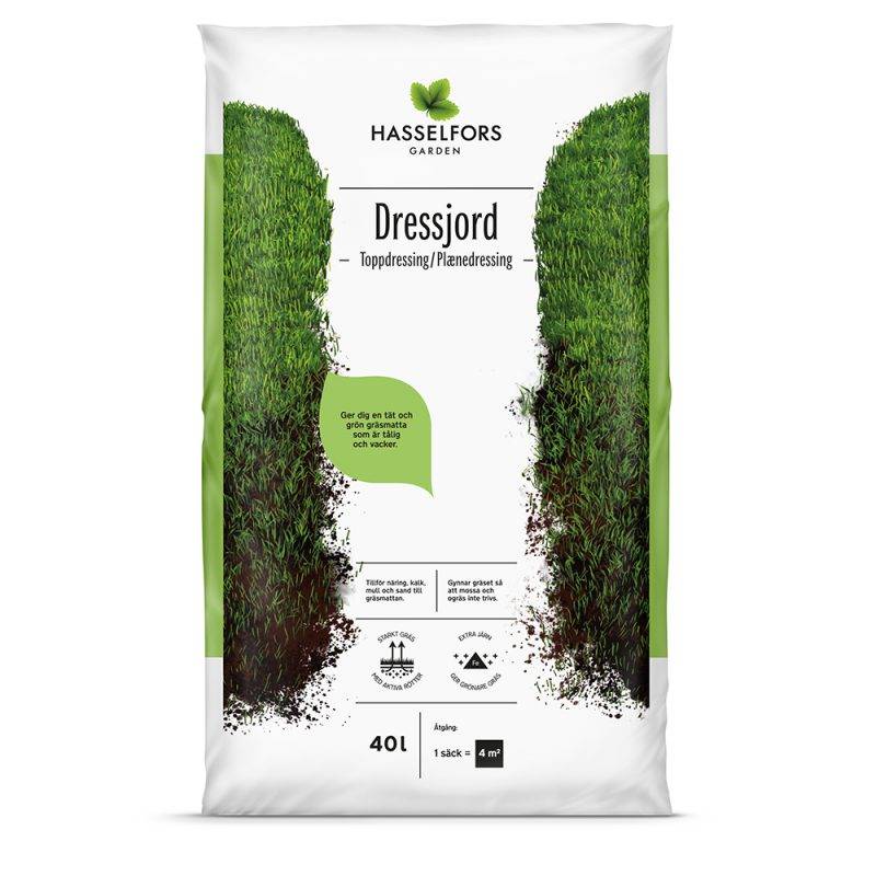 Hasselfors dressjord, 40 liter, 48st, Helpall