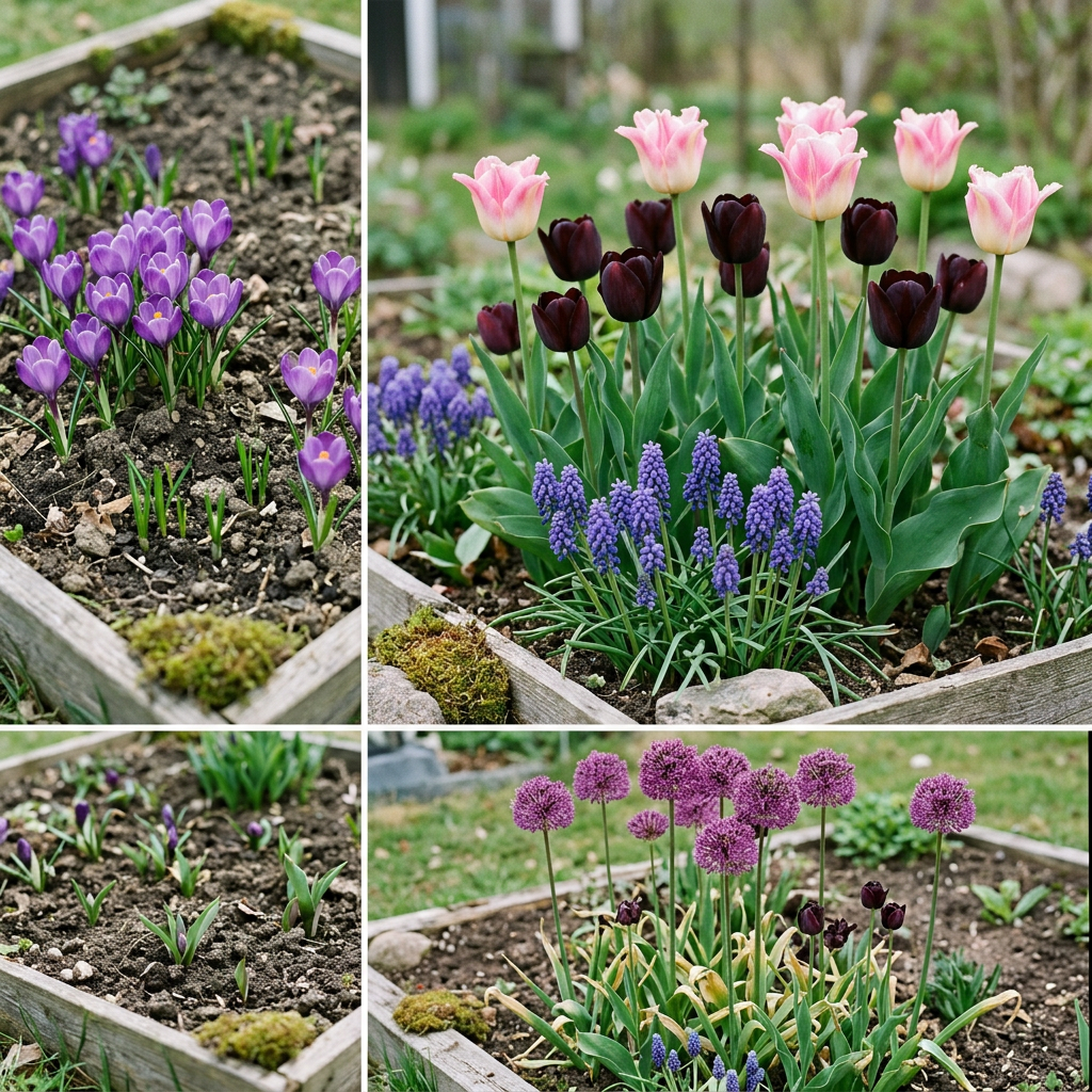 Lila dröm & allium – inspiration för blomningen i etapper