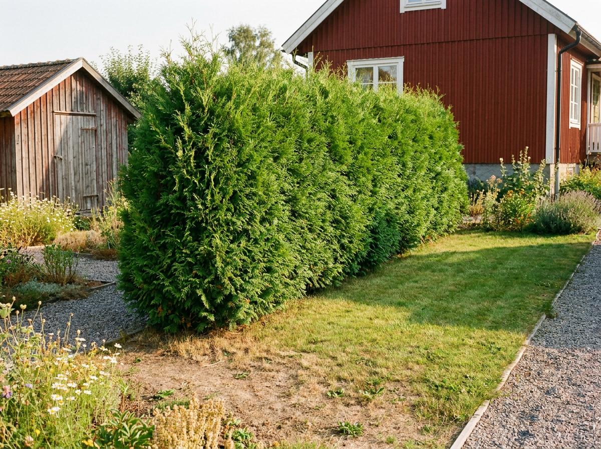 Så vattnar du thuja och häckväxter rätt i augusti