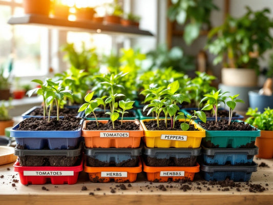 Odla och förkultiverar i februari