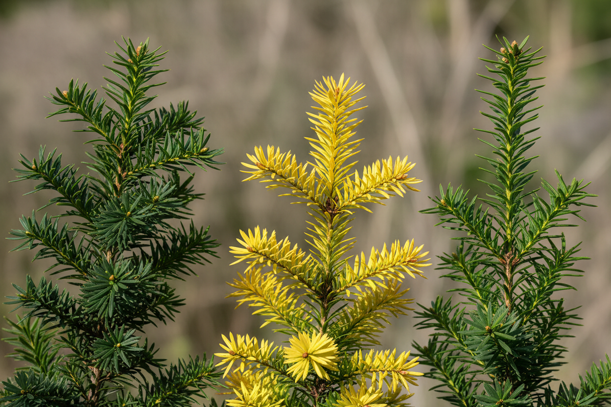 Idegran taxus i flera sorter köp hos Svedberga