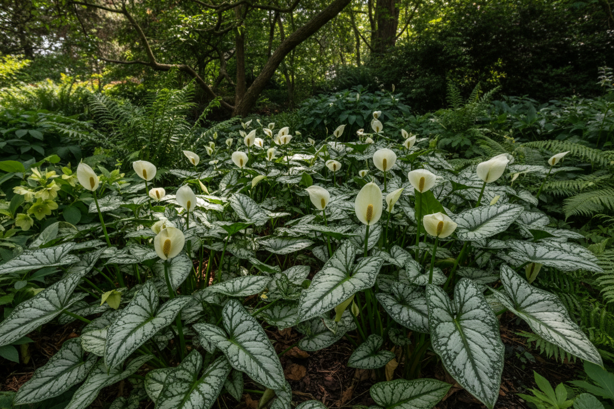 Italiensk munkhätta – köp Arum italicum online
