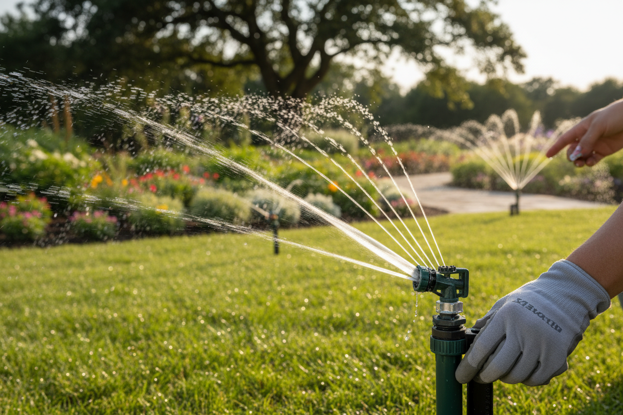 Roterande munstycken