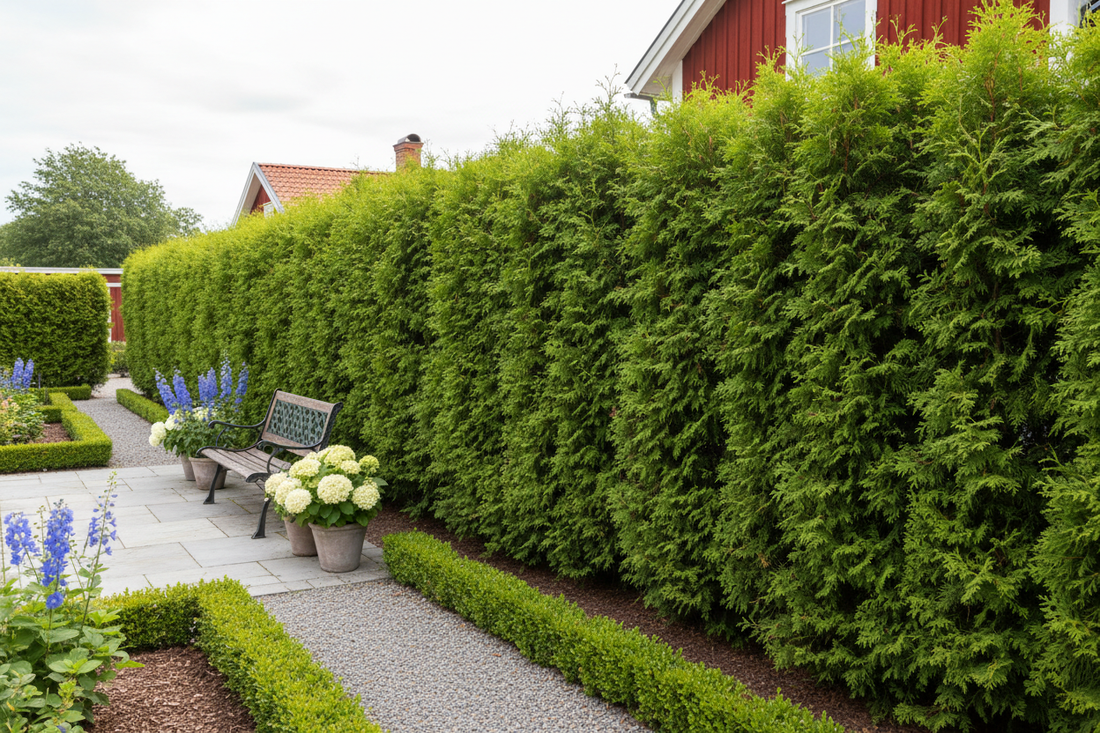 Häckväxter - Vintergröna