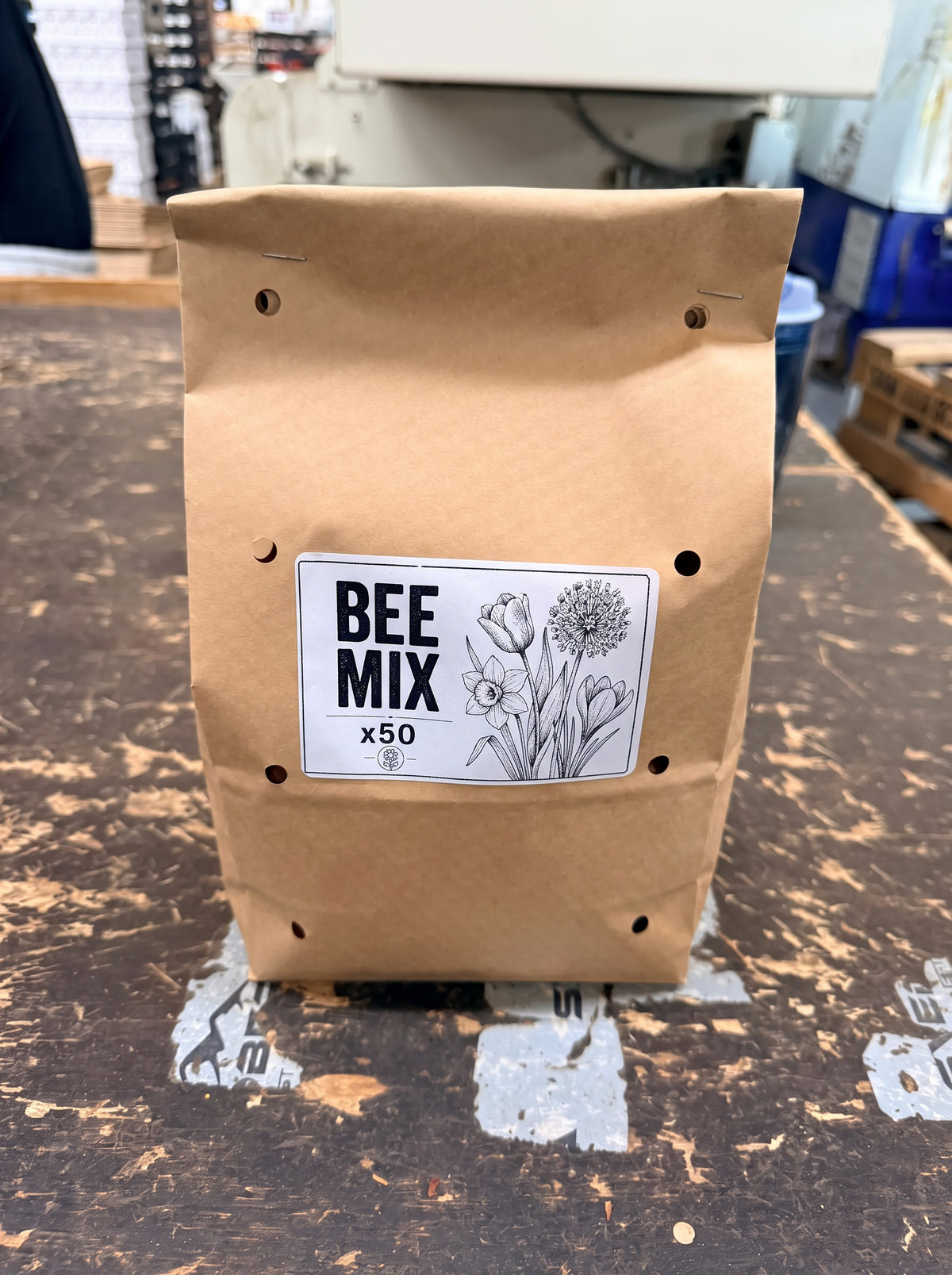 Bimix – papperspåse med blomlökar, 50 st. Från Svedberga Plantskola