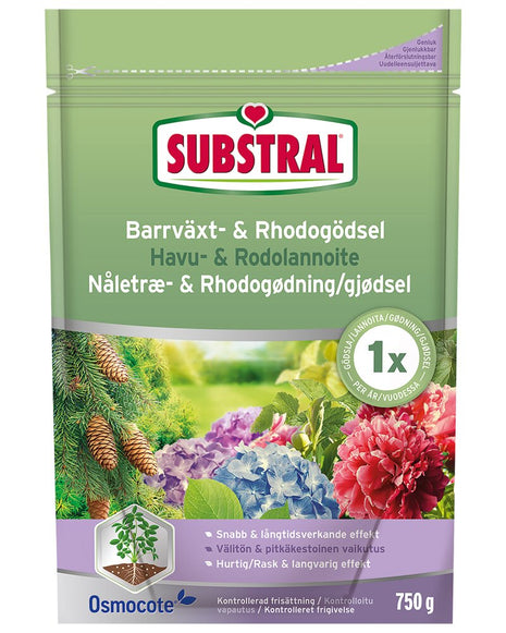 Substral  barrväxt och rhodogödsel 750G