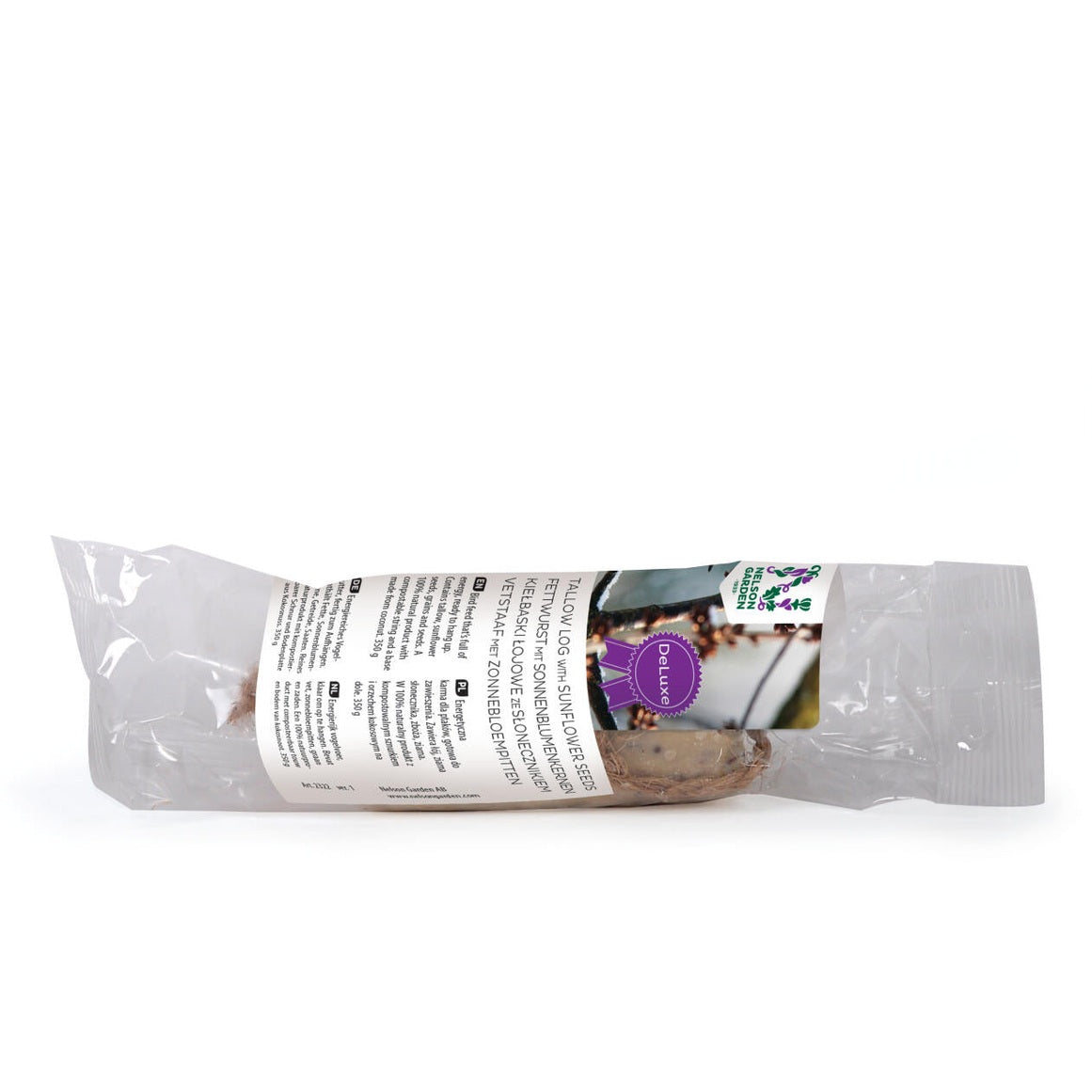 Fågelmat talgkorv solrosfrö 350g