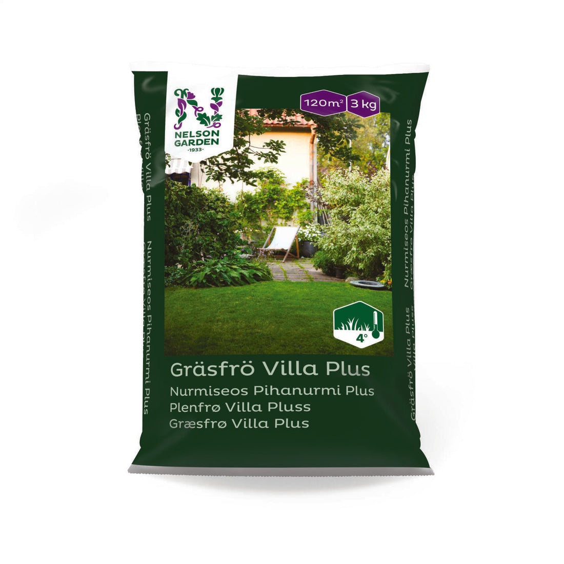 Gräsfrö Villa Plus 3kg
