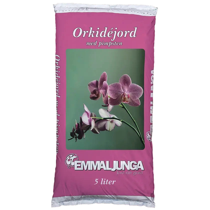 Orkidéjord 5 liter - Emmaljunga