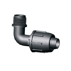 QJ KOLANO PE-rör 16mm Skruvanslutning