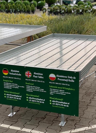 Aluminium Sales & Presentation table (Small) 244 x 122 cm