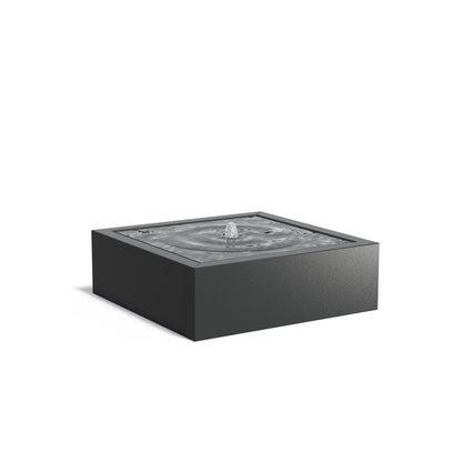 Vattenbord i aluminium 3 mm 120x120x40 cm