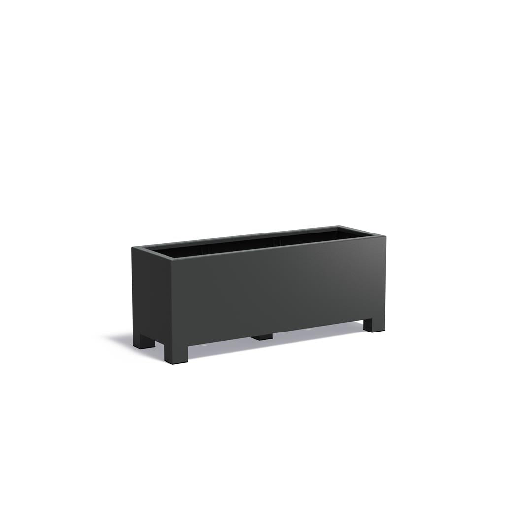 Planteringskärl with Feet Alu. 3 mm AFP22.1 - AD1500X500X600MM