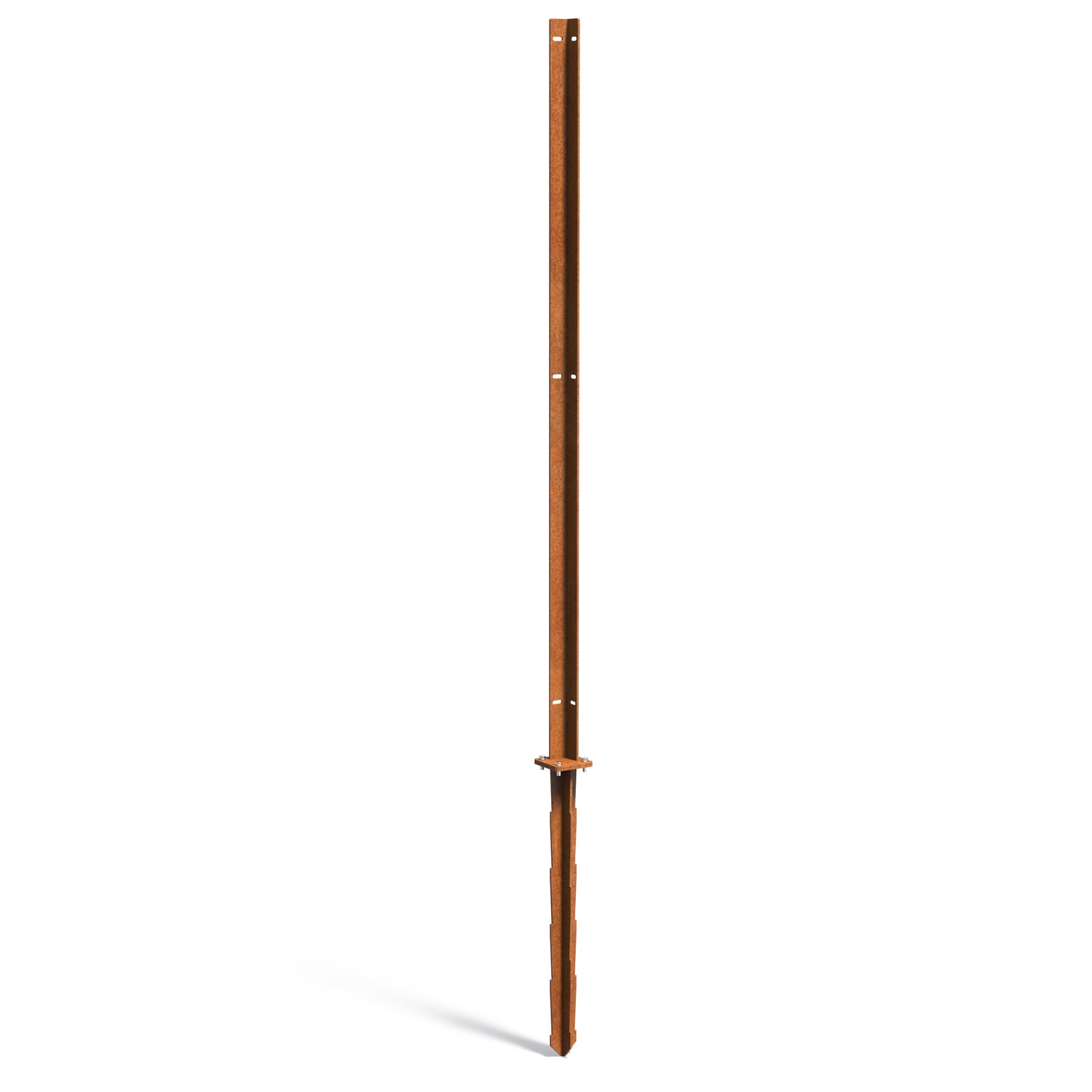 Paneler corner post Cort. Steel 6 mm CPP2 - AD115X115X2700MM