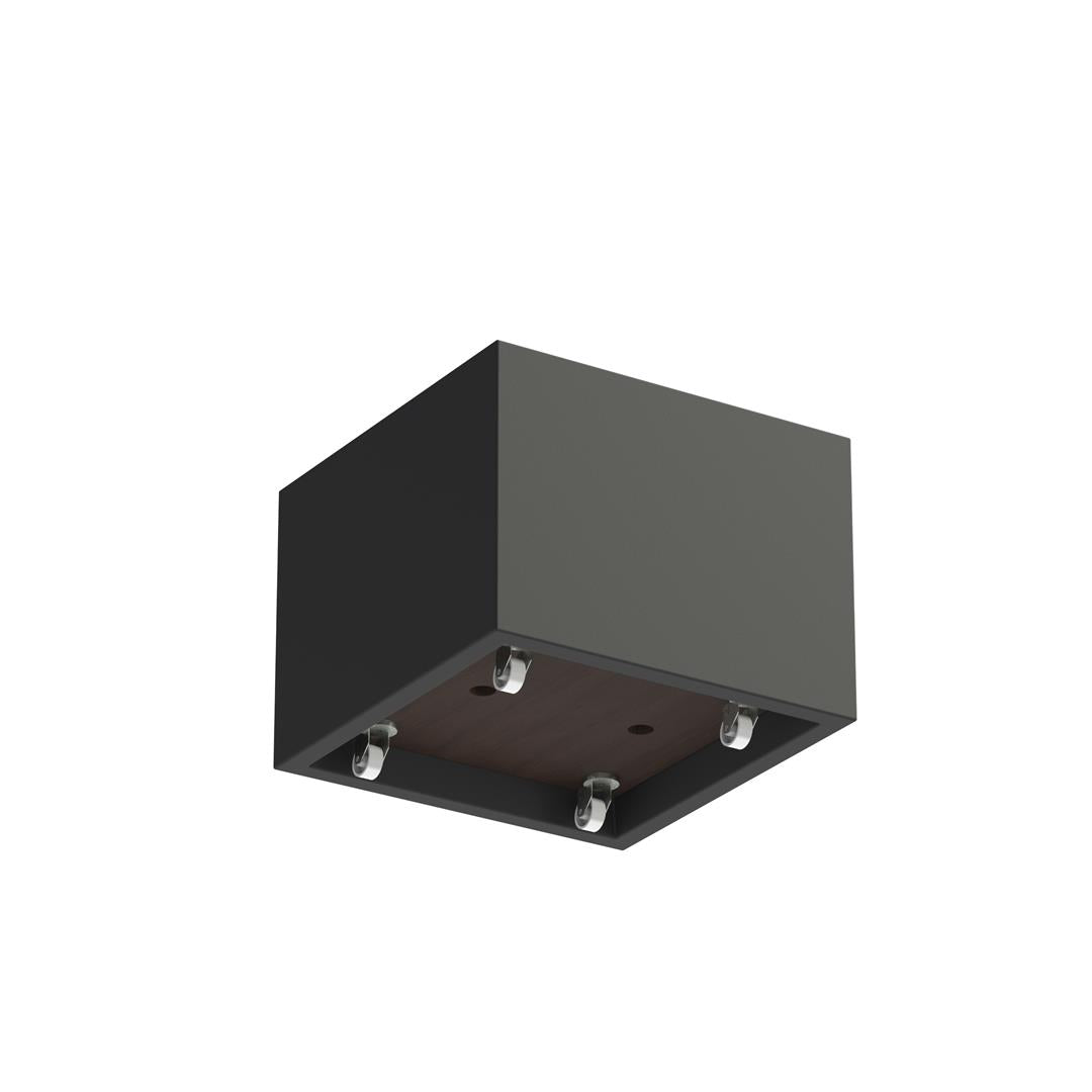 Planteringskärl with wheels Fiberglas PBWL6.2 - AD800X800X600MM