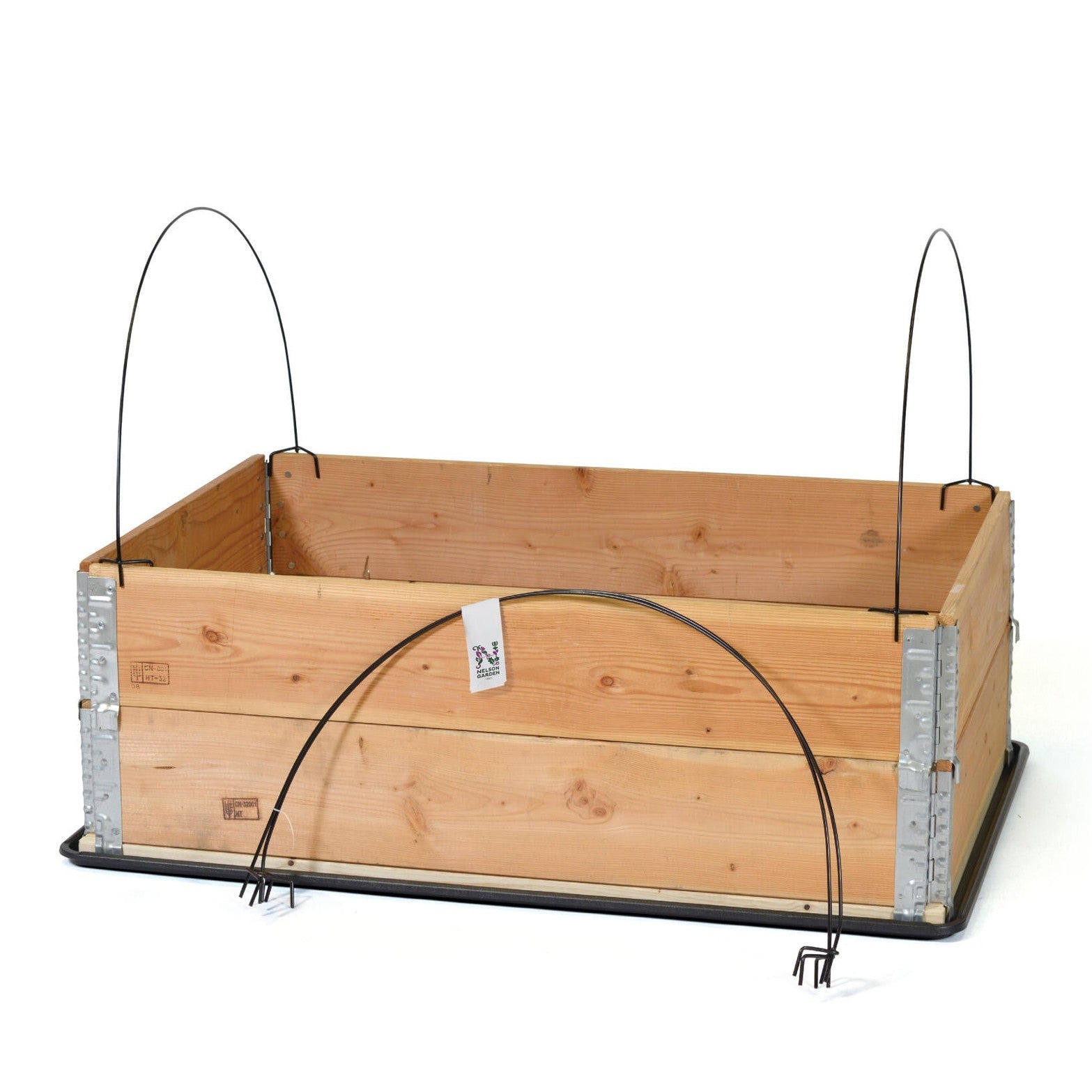 Pallkragebåge svart 2st