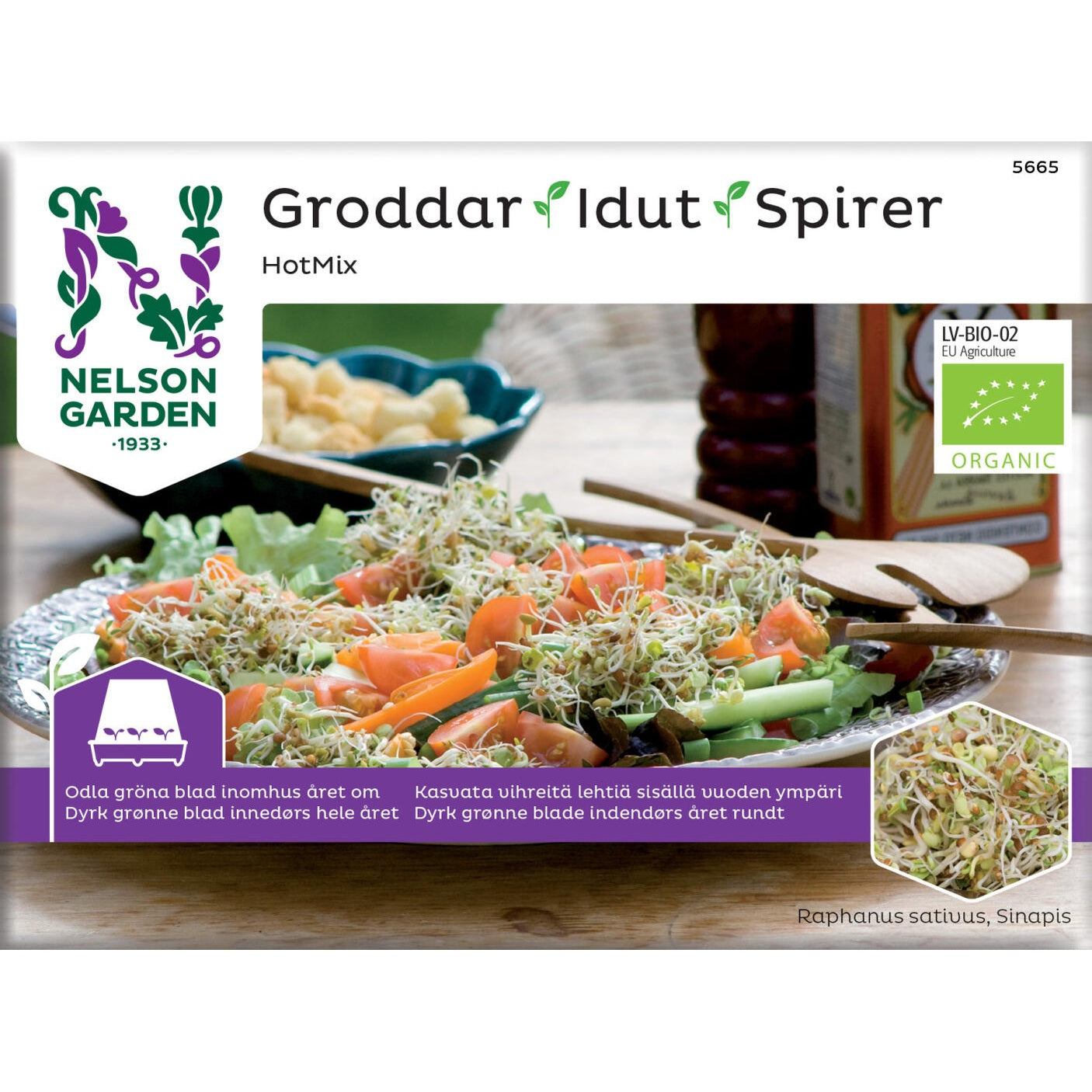 Groddar hot mix Organic