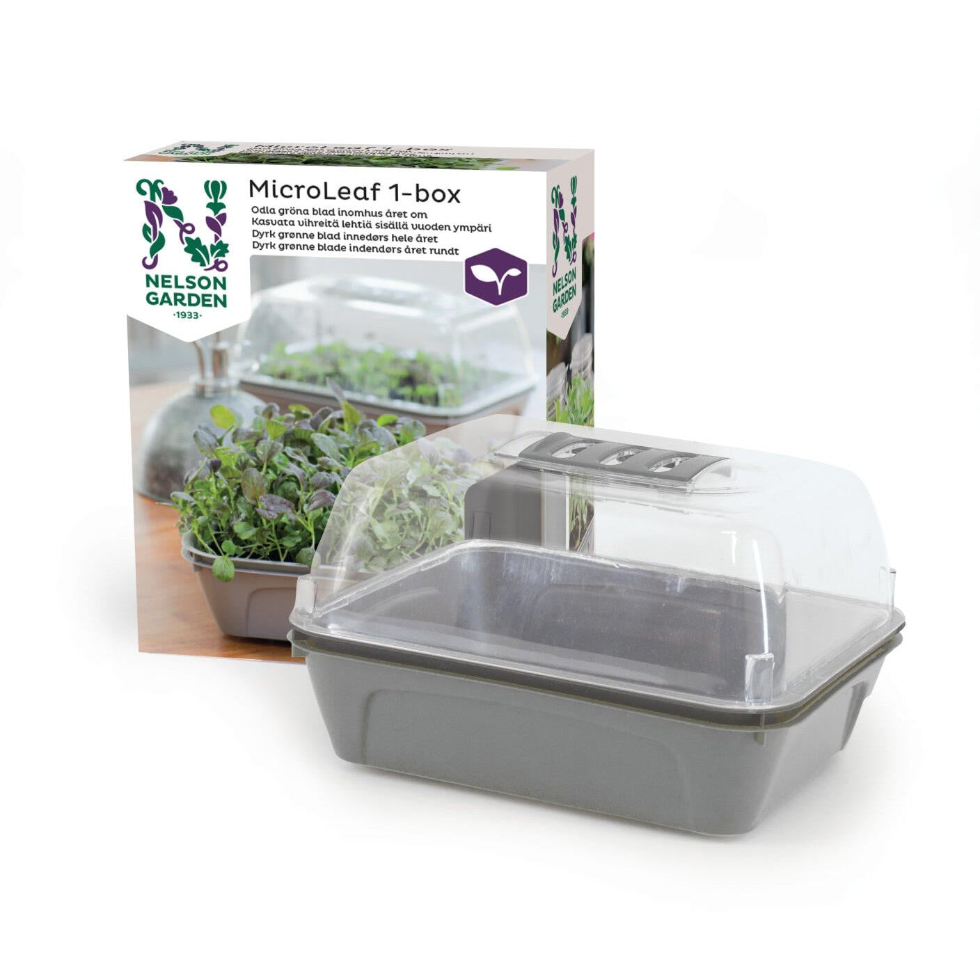 Minidrivhus Micro Leaf 1-box