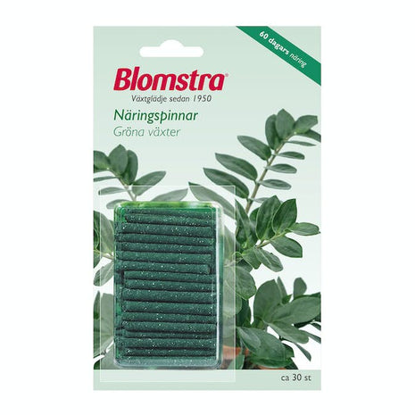 Blomstra® Näringspinnar Gröna Växter 30 st