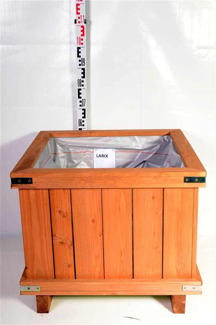 LarixBloembak/LarixKubel/LarixCont. - 70X70X50 SQUARE