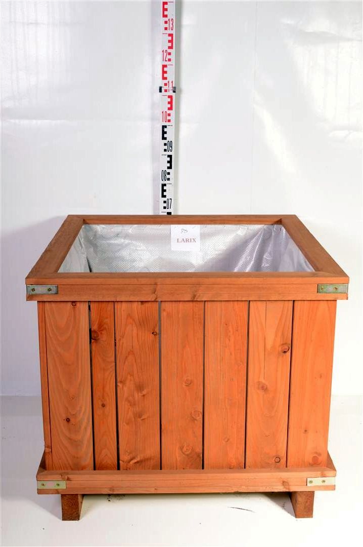 LarixBloembak/LarixKubel/LarixCont. - 80X80X60 SQUARE