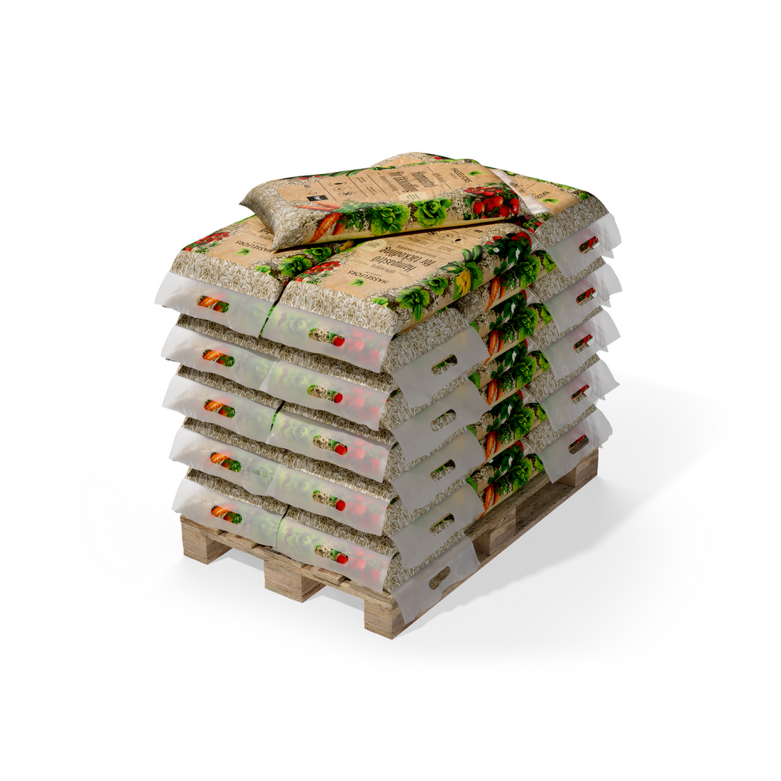 Hampaströ, 48 liter, 48st, Helpall