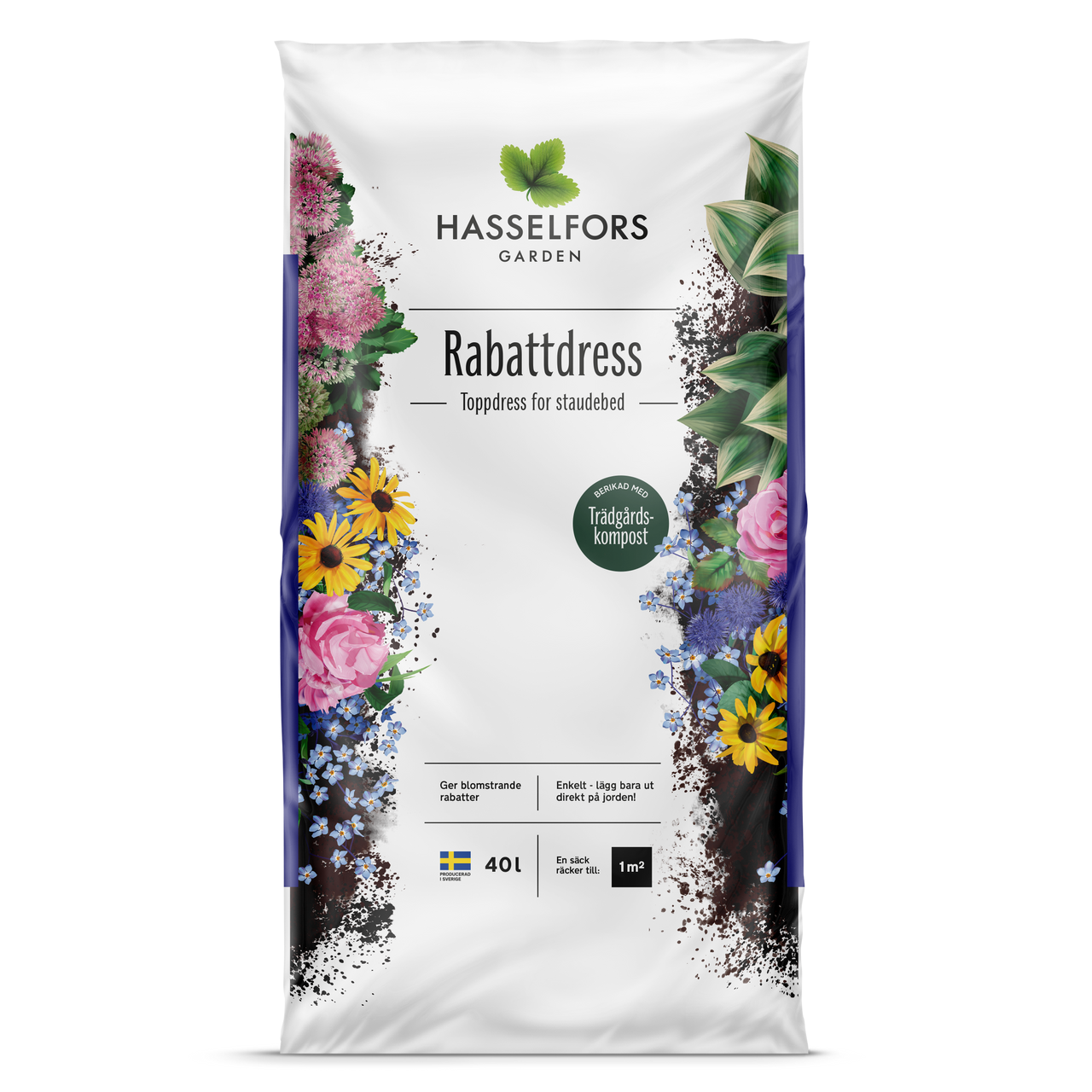 Hasselfors Rabattdress, 40 liter, 48st, Helpall