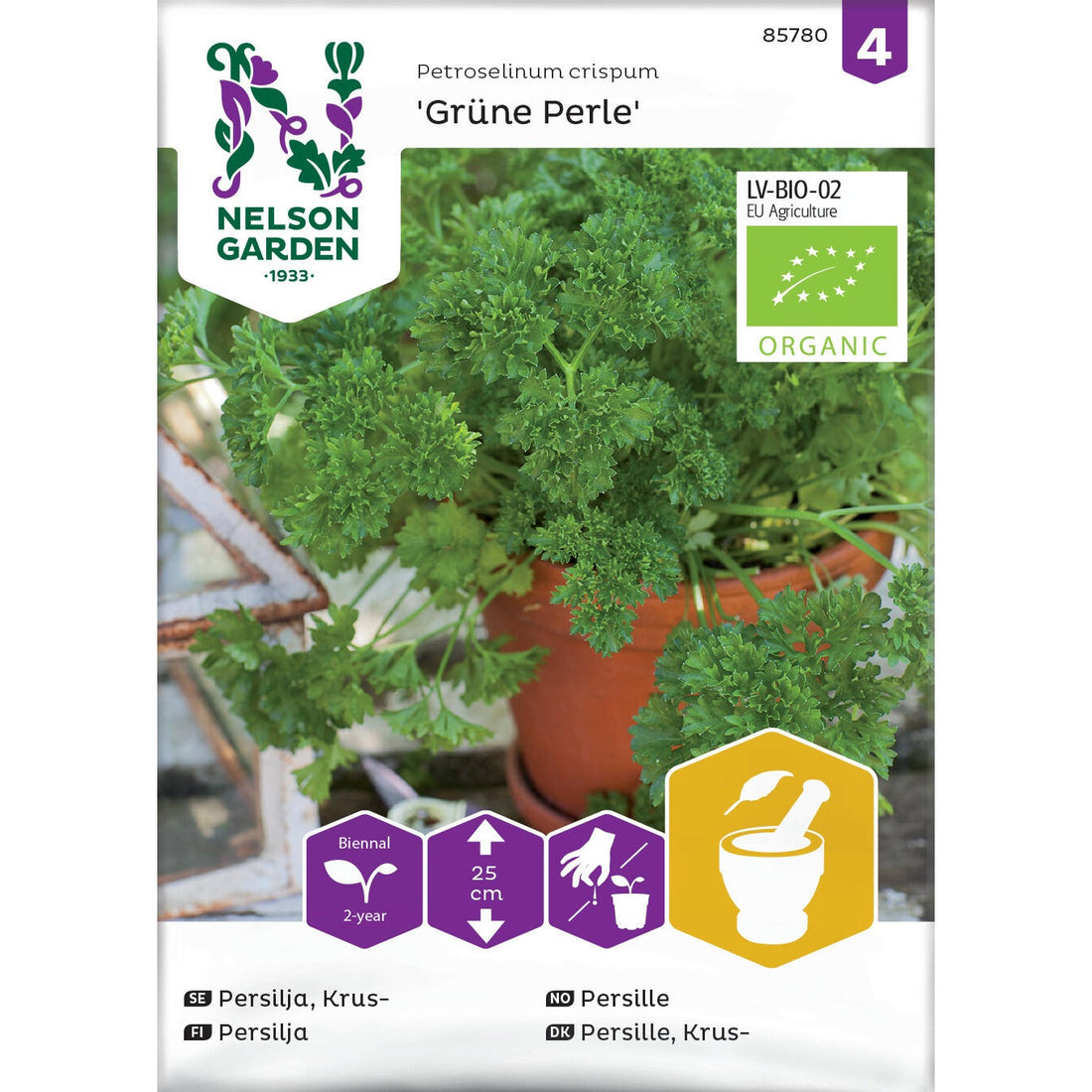 Persilja Mosskrus. Grüne Perle Organic