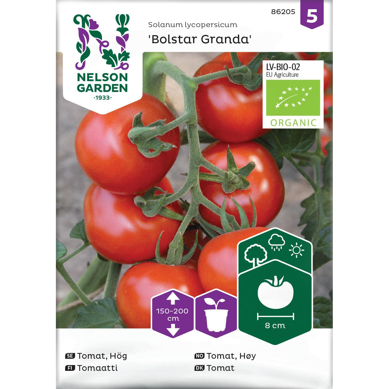 Tomat Hög Bolstar Granda Organic