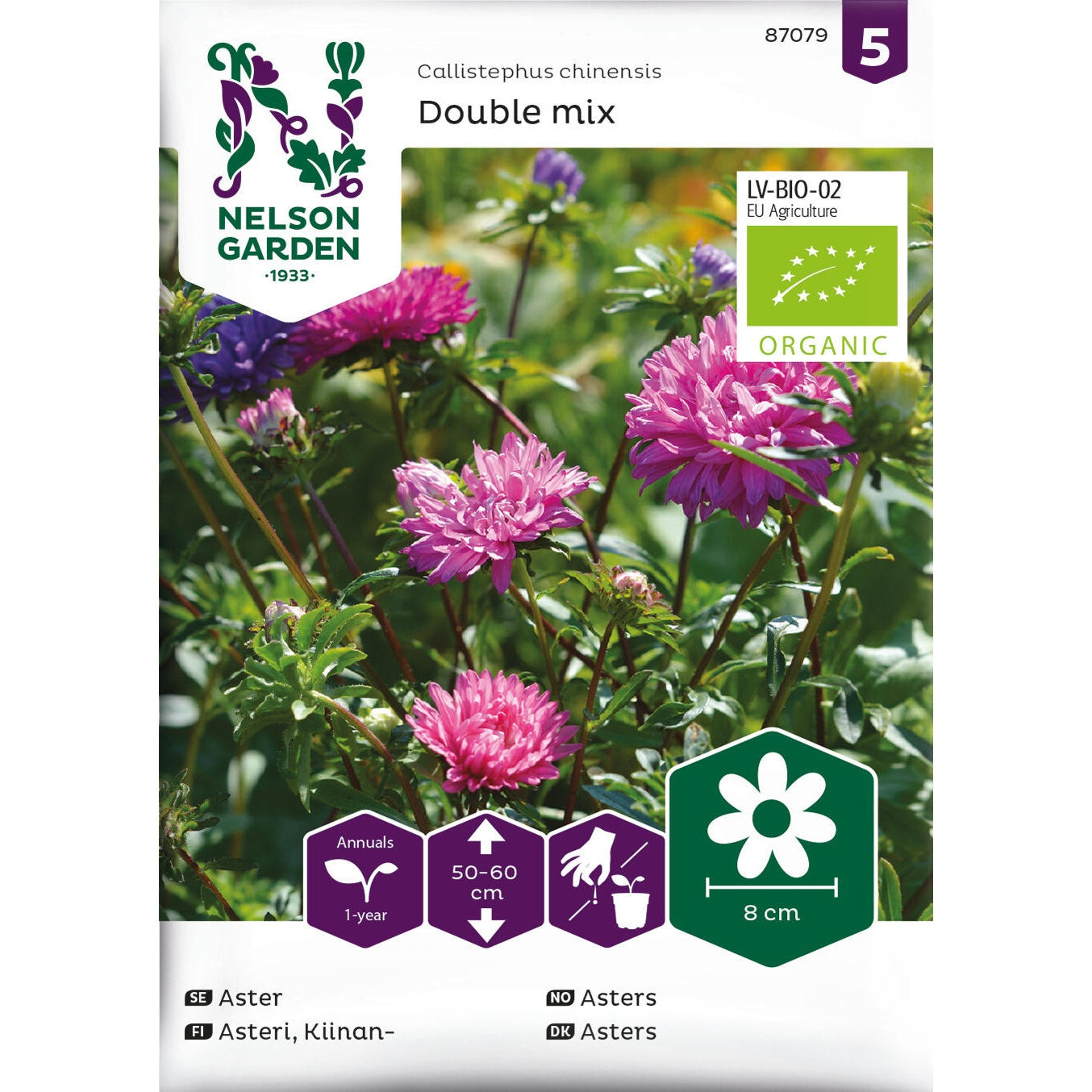 Aster Dubbel mix Organic