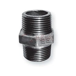 Galvaniserad Nippel Koppling 2 x 1,5