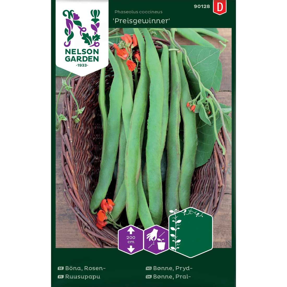 Rosenböna/Blomsterböna Preisgewinner