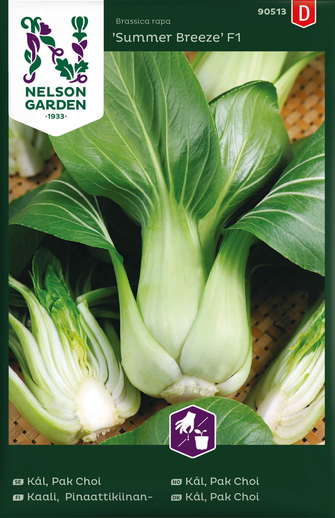 Kål Pak Choi Summer Breeze F1