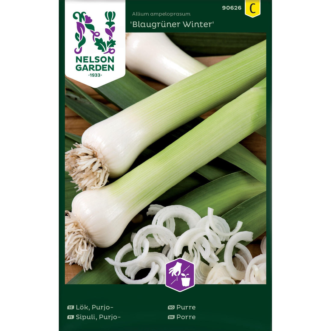 Purjolök Blaugrüner Winter vinter