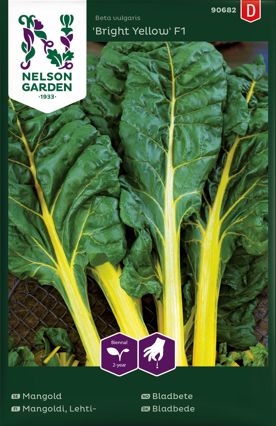 Mangold Bright Yellow gul