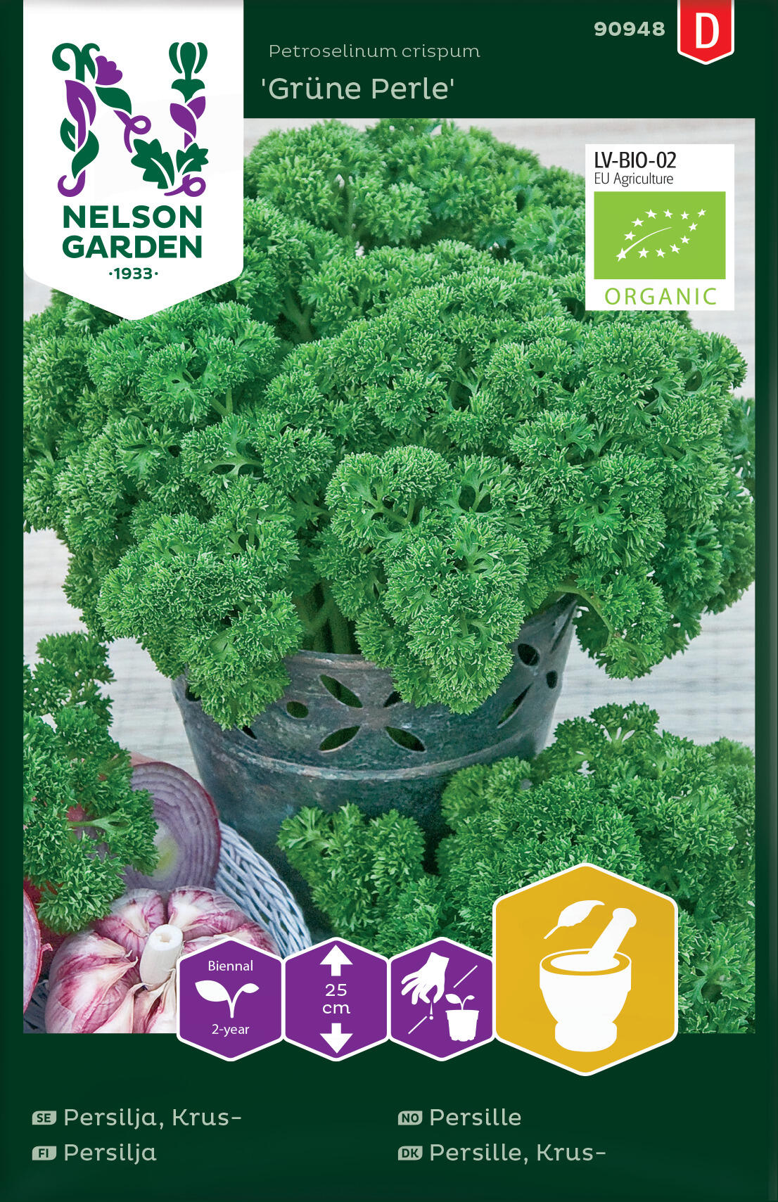 Persilja Mosskrus. Grüne Perle Organic