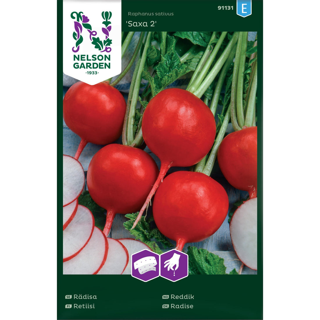 Rädisa Saxa 2 rund Såband